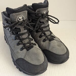 Foxelli Hiking Boots Men's 10 Waterproof Breathable Lightweight Suede Leather